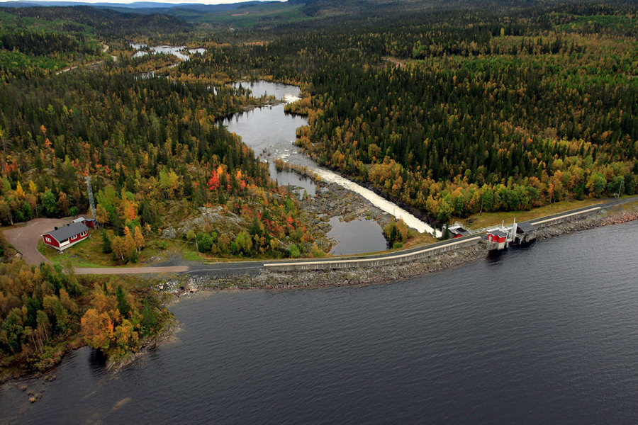 Bergvattnet hydropower plant 