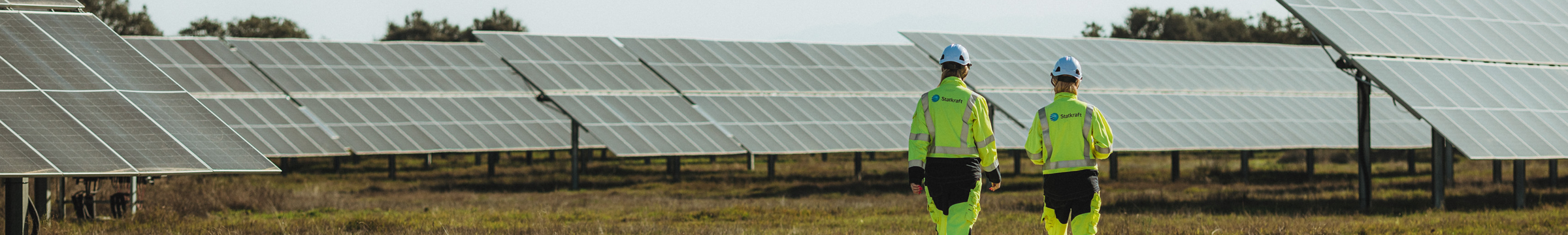 Sunshine and solar panel