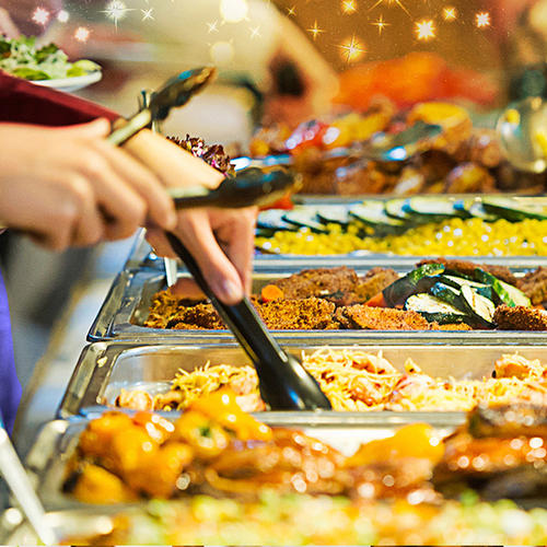 自助午餐菜谱